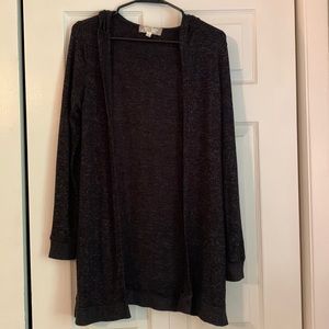 Long hooded pink rose cardigan 🥀 🌹